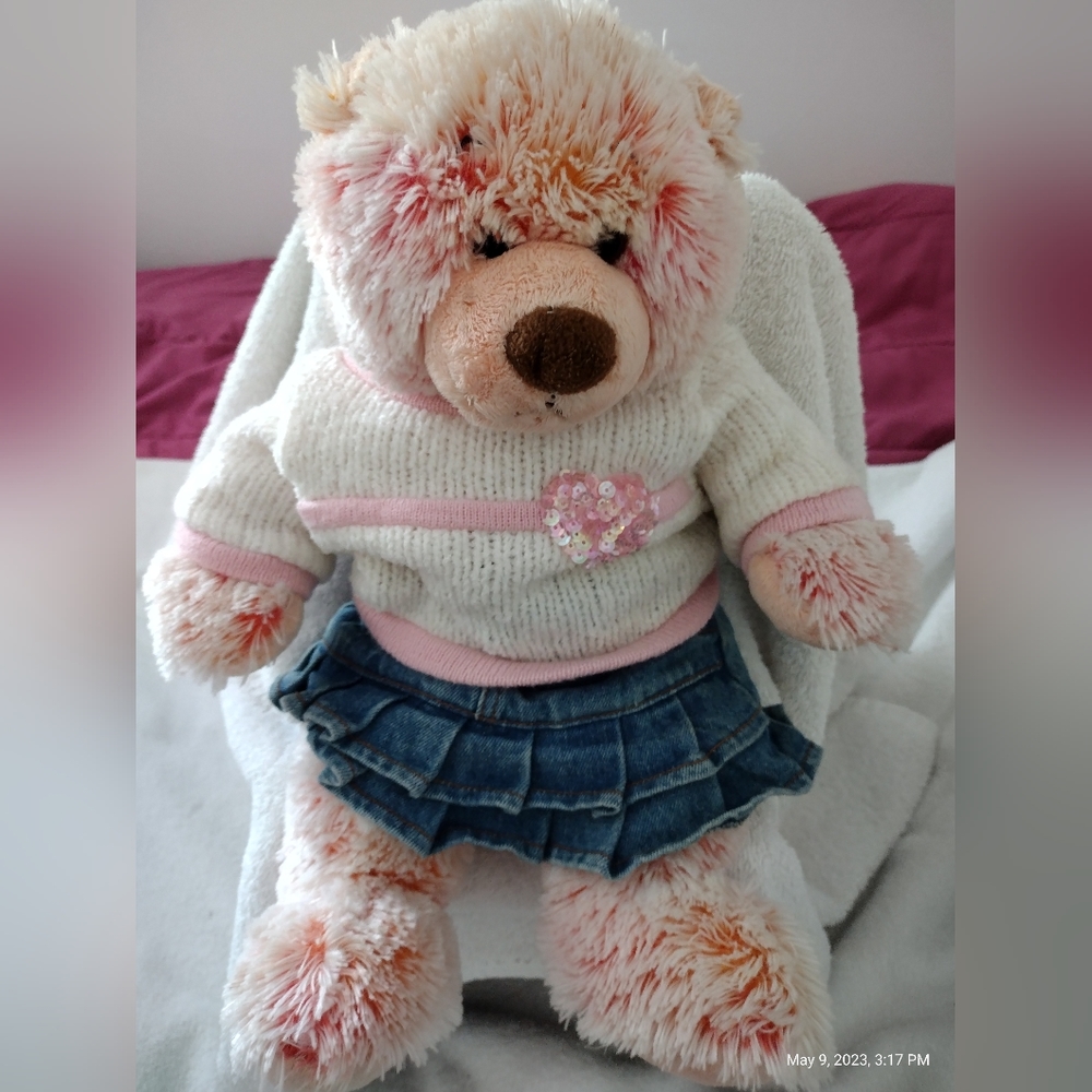 Build-A-Bear tangerine sherbet swirl